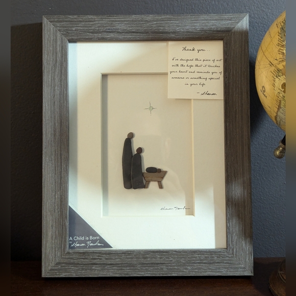 Demdaco Sharon Nowlan A Child Is Born Wall Nativity Christmas Art Decor - Picture 1 of 11